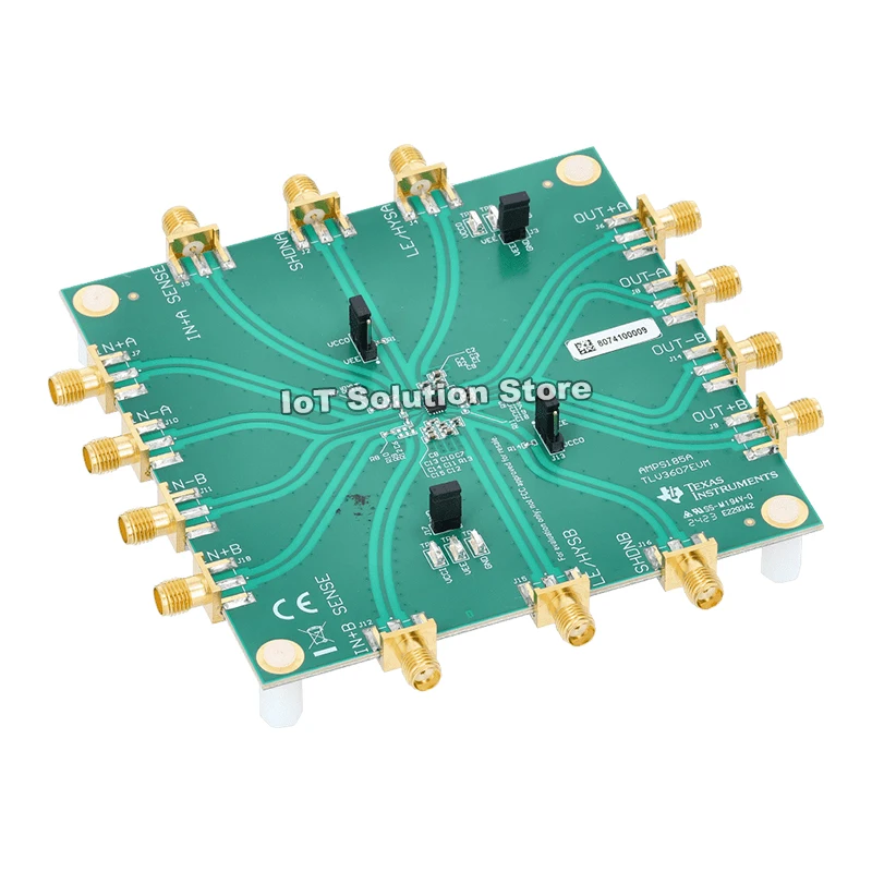 TLV3607EVM TLV3607 evaluation module for dual high-speed rail-to-rail input comparator with LVDS outputs
