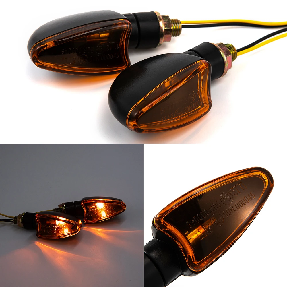 Bike Light Front Rear - Ampoule 12V pour moto, clignotant ambre