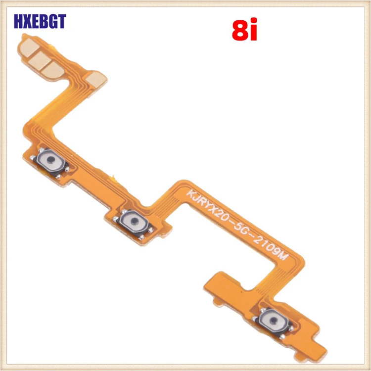 

For Huawei Nova 8i Side Button Key Flex Cable Power + Volume Switch Flex Cable Replacement Parts