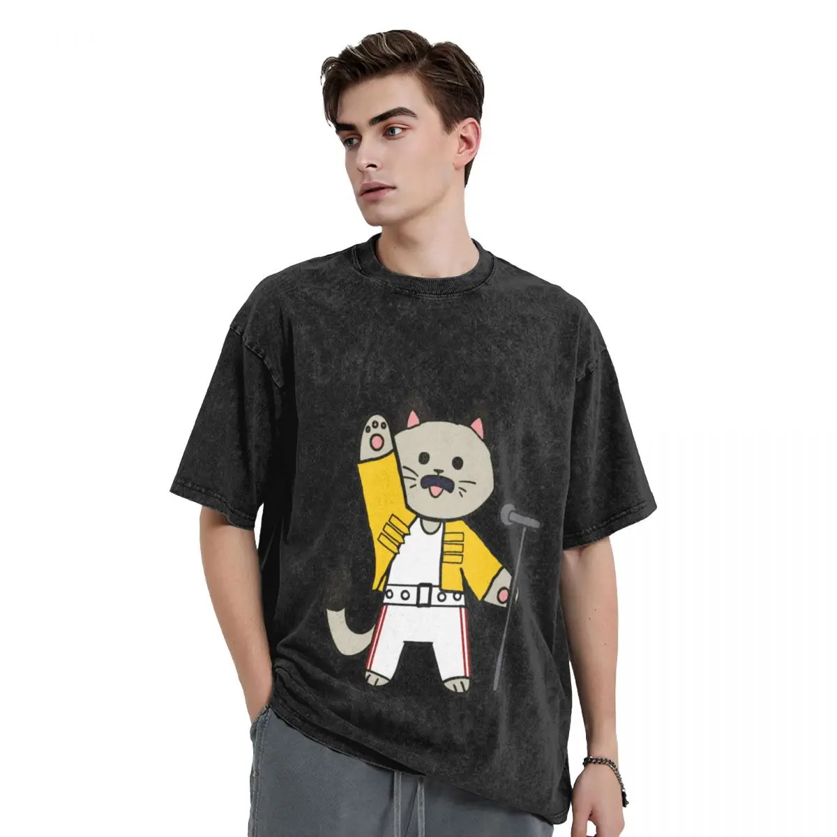 

Don′t Stop Meow T-Shirt sublime anime t shirts man t shirt men t shirts high quality