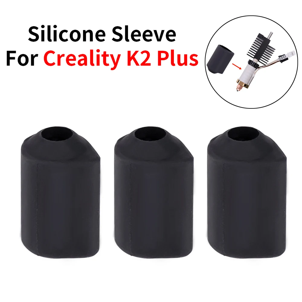 

Силиконовые носки для Creality K2 Plus Силиконовый чехол для Hi Combo 3D-принтера Hotend Kit Защитный чехол Рукав для K2 Plus Hot End