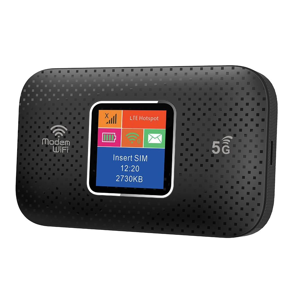 4G Mobile WiFi Router 150Mbps LTE Wireless Internet Router Type-C with SIM Card Slot Mini Outdoor Hotspot 3000mAh for Car Travel