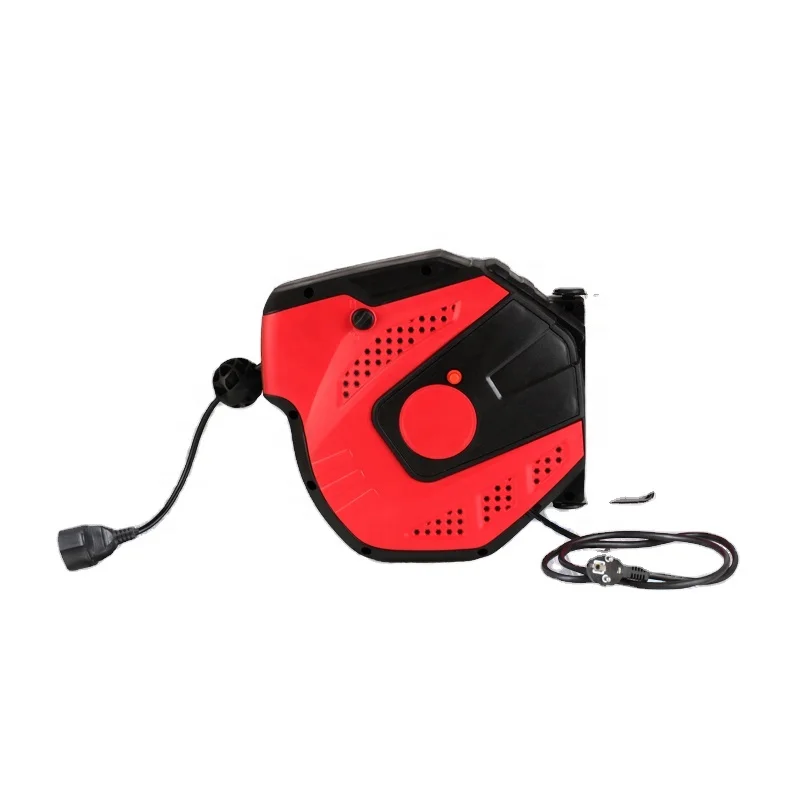 Electric Power Extension Cables Automatic Cable Rewinder Wall Mount Cable Reels