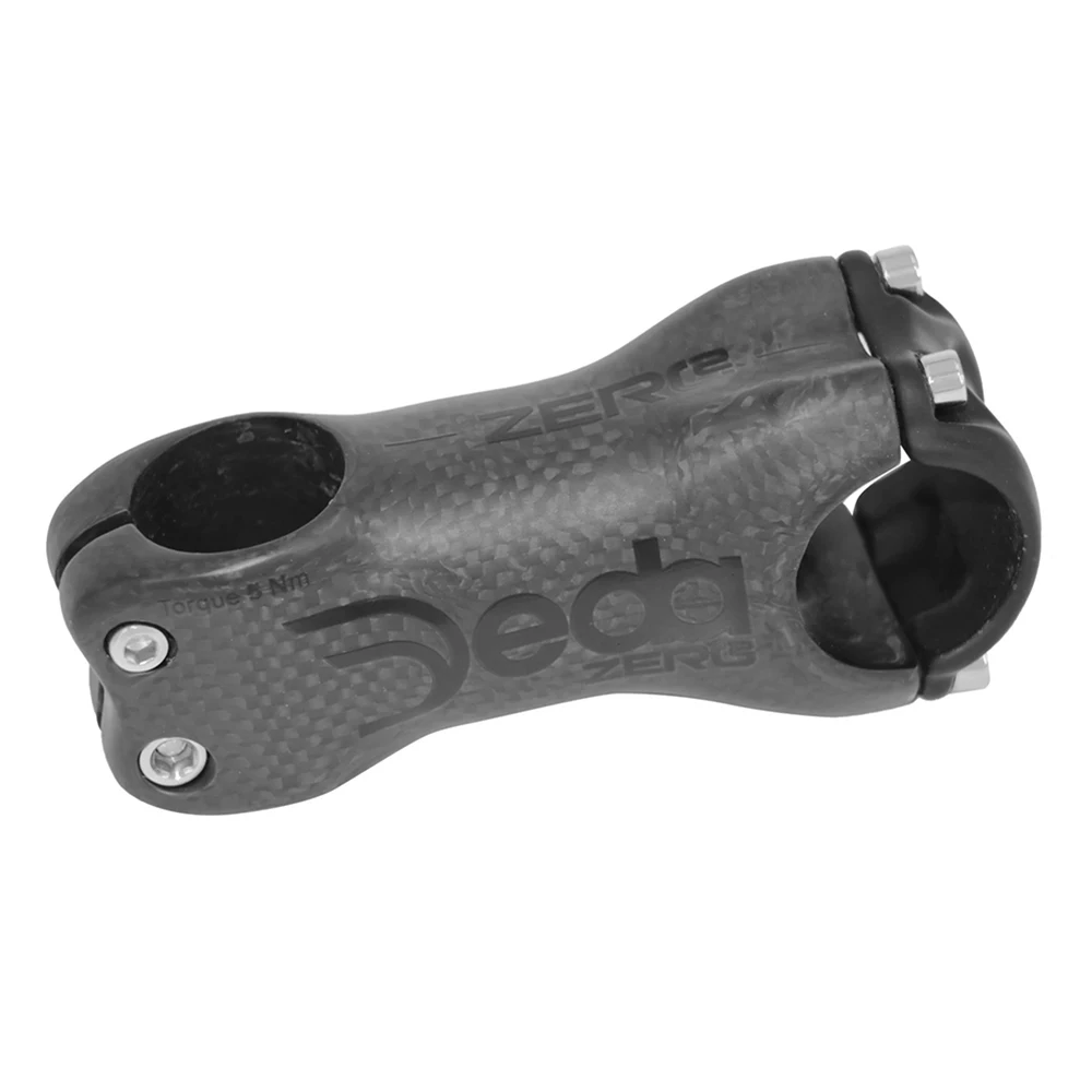 DEDA Zero Full 3k Carbon Stem Matte Black Road/MTB Bike Stem 6/17 Degree Bicycle Handlebar Part