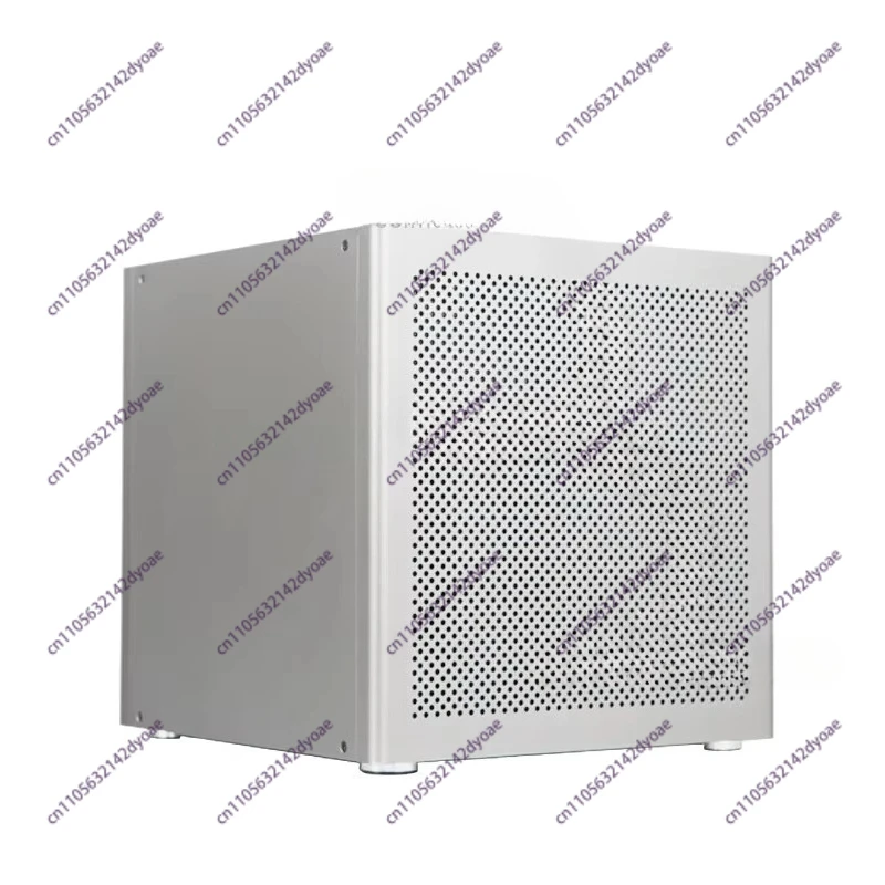 6 disc NAS chassis 2mm anodized aluminum MATX main board ATX power supply Flying Niu Qunhui UNRAID USB front port cool