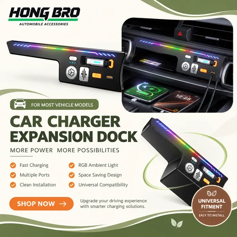 for Toyota Willanda RAV4 Car Aromatherapy Diffuser Central Console Expansion with Phone Charging Function Special Accessories