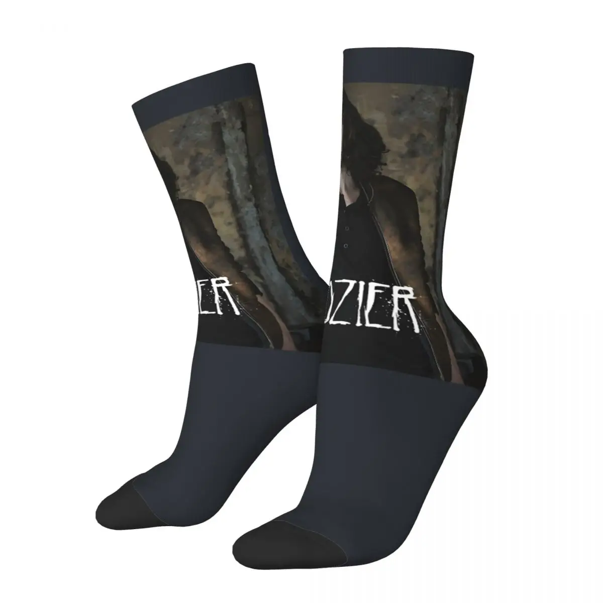 Funny Crazy compression Onehos Show Wasteland Baby_ American World Tour 2020 Sock for Men Hip Hop Hozier Happy  Crew Novelty