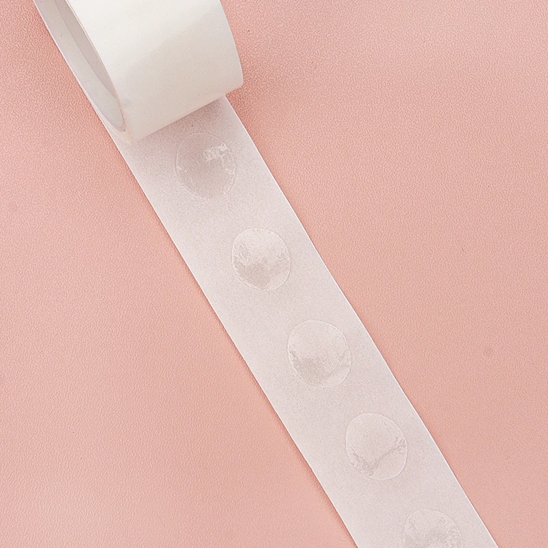 Eyelash EXTENSION ถ้วยเทปยึด 100 pcs วงกลมเทปสองด้าน Eyelash กาวที่มองไม่เห็น Universal DOTS แต่งหน้าเครื่องมือ