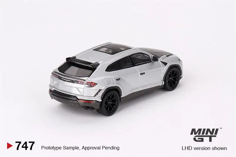 MINI GT 1:64 Lambo Urus Performante Grigio Nimbus LHD Diecast Modellauto