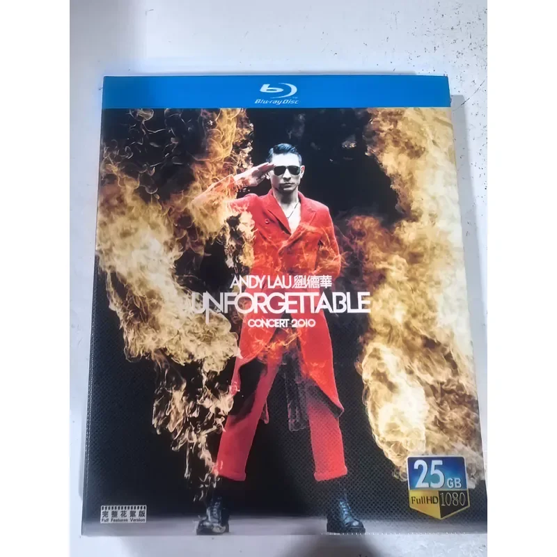 Blu-ray Andy Lau Unforgettable Concert Live Performance Music Video Collection