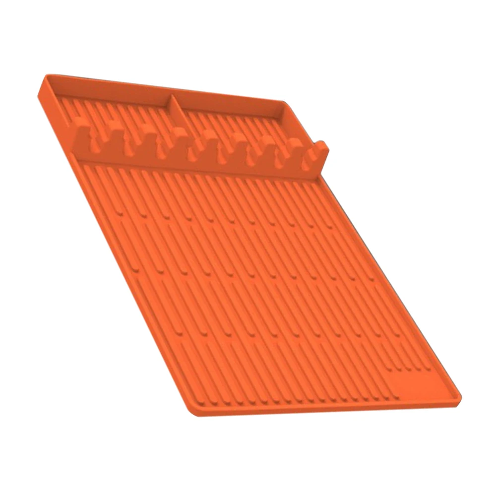 

Silicone Grill Mat Outdoor Griddle Bbq Tools Rest Side Utensil Resting Pad Grilling Mats Toaster