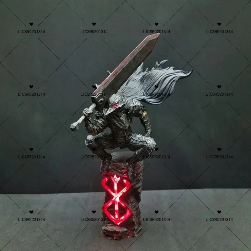 

Berserk Guts Anime Statue Glow Resin Crafts Action Crow Shape Model Toys Home Desktop Halloween Decorative Birthday Gift Toys