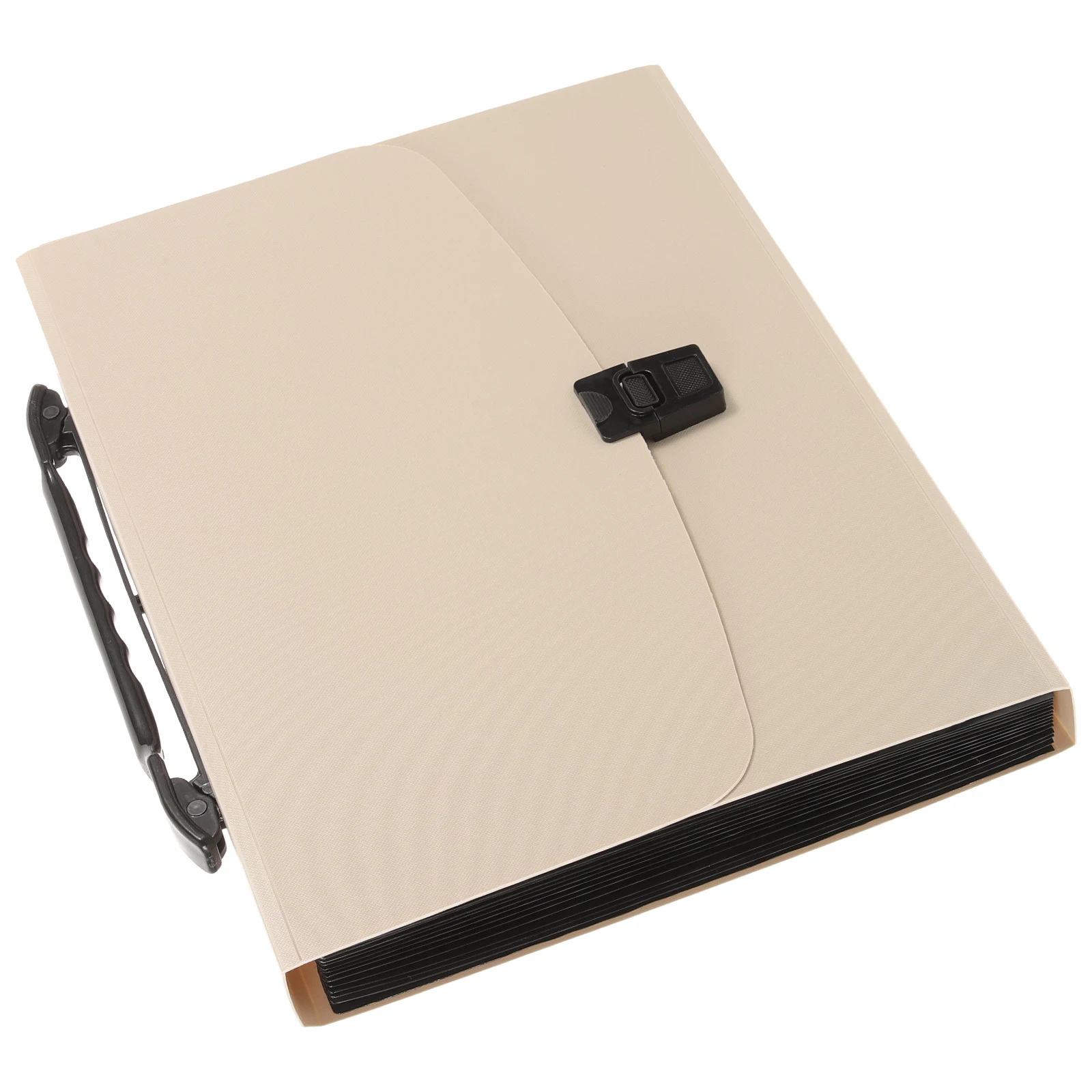 

Stable Wear Resistant Office Organization Folder A4 File Holder Binder Folders for Documents Student Use Multi Pocket for Home