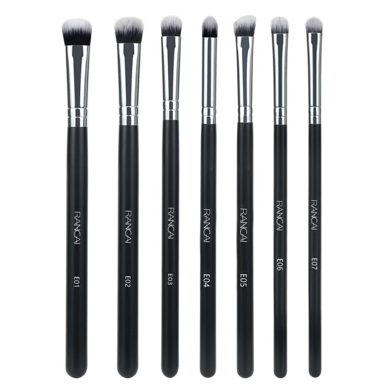 

7Portable Eyeshadow Brush Set Beginners Full Set Soft Nose Shadow Brush Blending Brush Detail Eye Brush