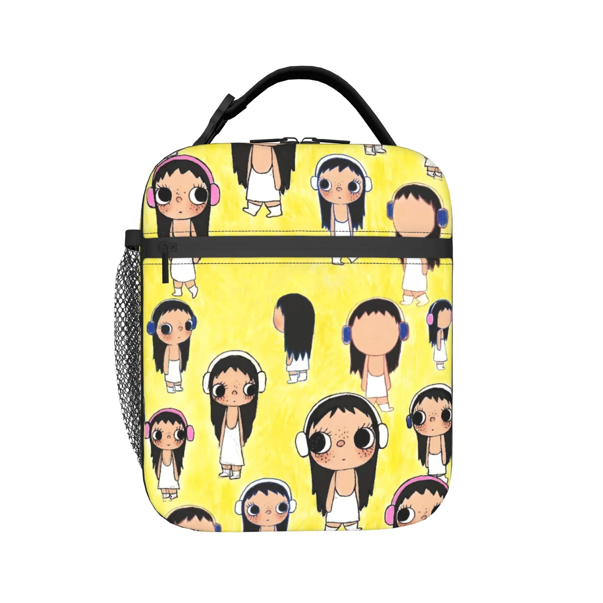 YUY Xiaoyu  Insulated Lunch Bag High Capacity Cartoon Meal Container Thermal Bag Tote Lunch Box College  Picnic Girl Boy