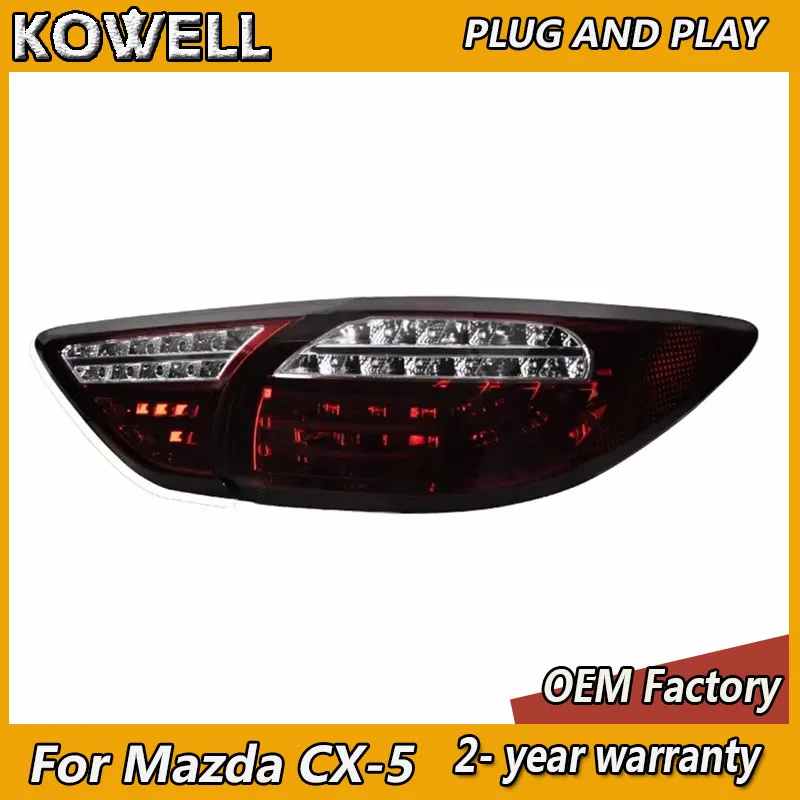 

KOWELL Стайлинг автомобиля для Mazda CX-5 2013 2014 2015-2017 Achterlichten Achterlicht задний DRL противотуманный тормозной сигнал поворота задний ход