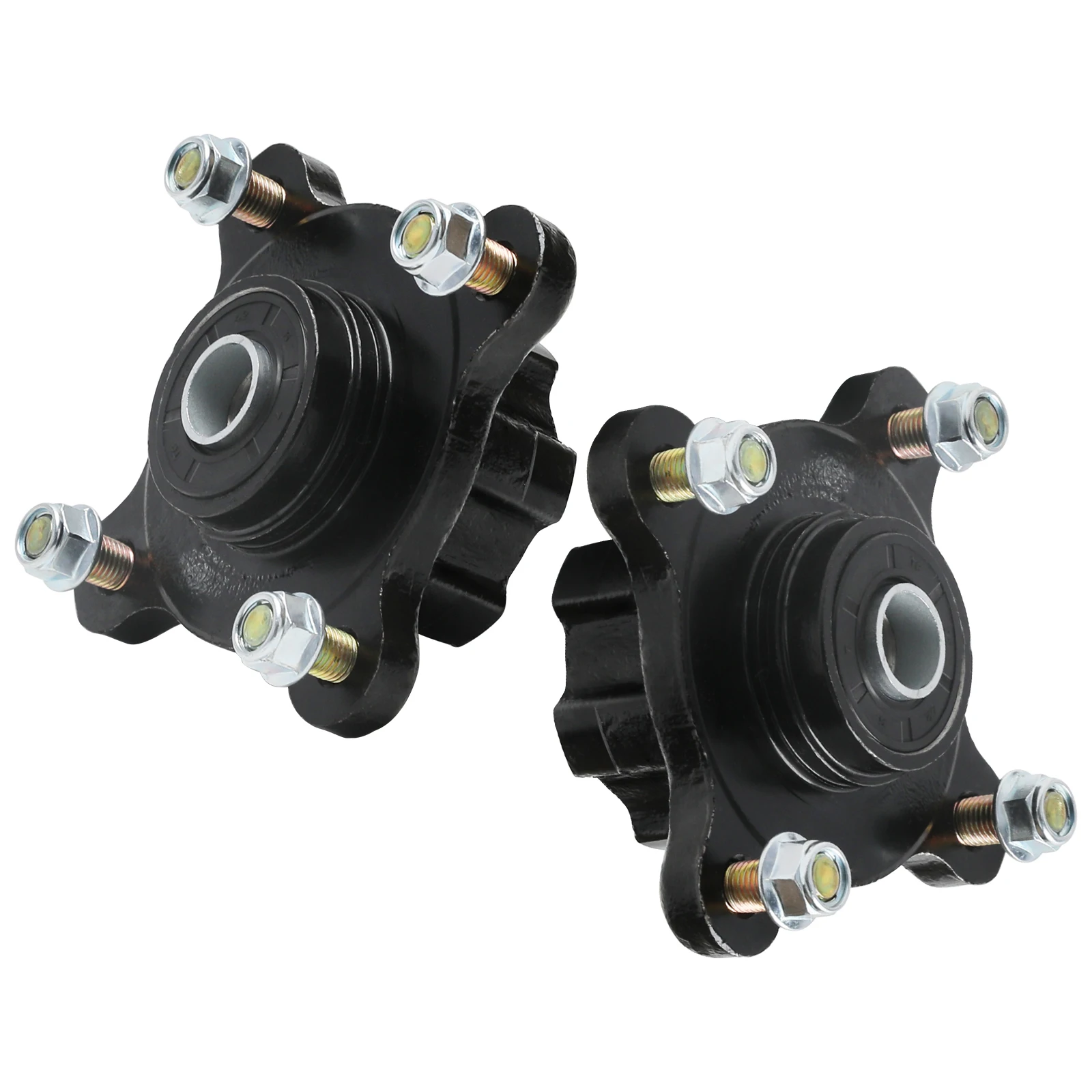 Pair 4 Stud Front Wheel Hub For ATV Go kart Quad Buggy 125cc 150cc 200cc