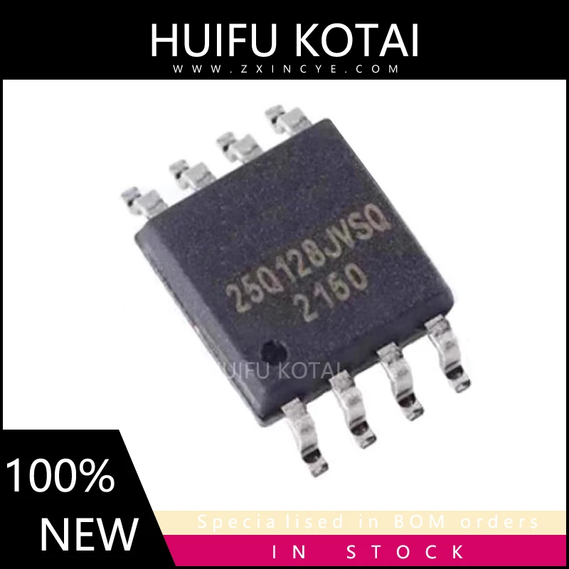 1pcs  W25Q128JVSIQ  25Q128JVSQ SOIC-8  New Spot Inventory