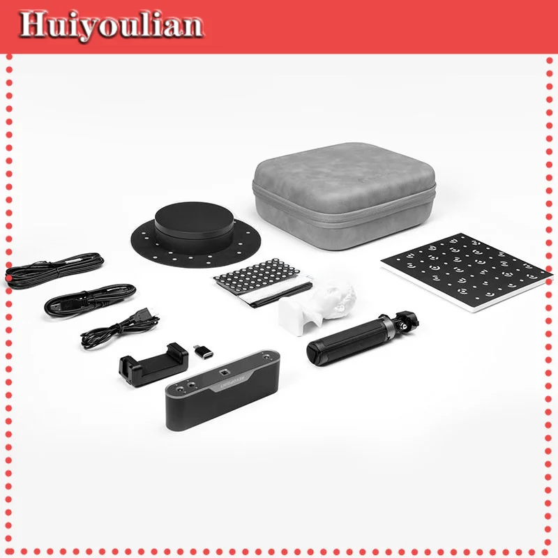 POP 3 Plus 3D Scanner Handheld Portable 3D Scanning Device Full Color for People Objects High Accuracy Wireless Scanning