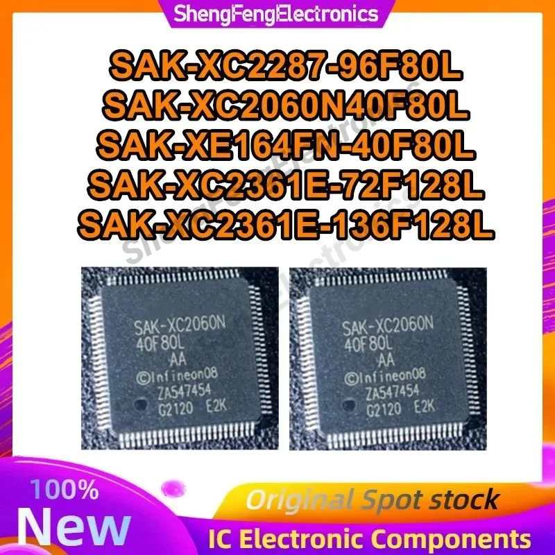 

SAK-XC2287-96F80L SAK-XC2060N40F80L SAK-XE164FN-40F80L SAK-XC2361E-72F128L SAK-XC2361E-136F128L