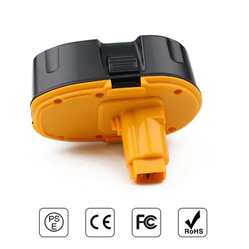 For 18V Dewalt 6.8/9.8/12.8Ah Power Tool Battery,With DeWalt DC9096 DE9039 DE9095 DW9098 DW9096 Replacement Batter Compatible