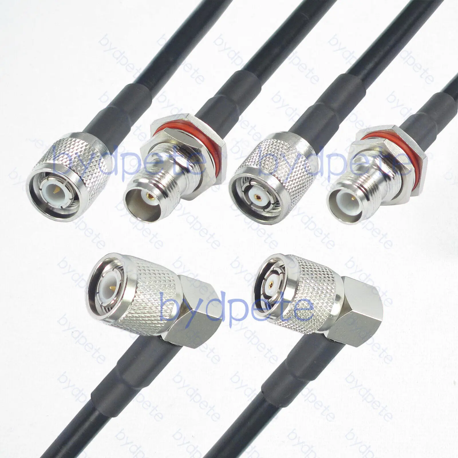 

TNC Male Female LMR240 Cable LMR-240 Coaxial Kable jack plug RP-TNC Family lot