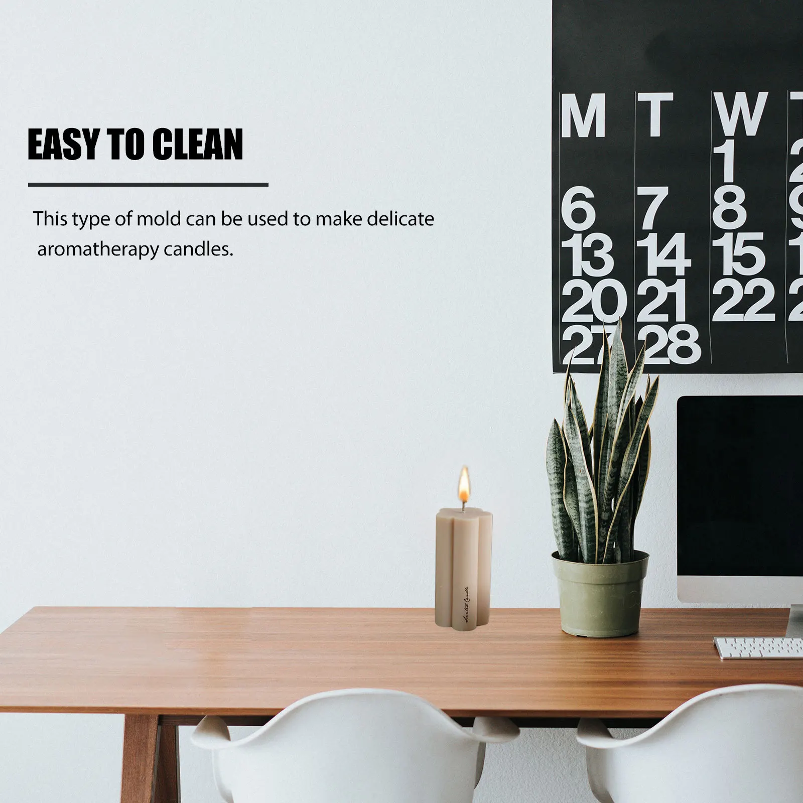 

Flower Shape Durable Mold Plastic Handmade Mold for Aromatherapy Scented Making Tool DIY Gift DIY Gift