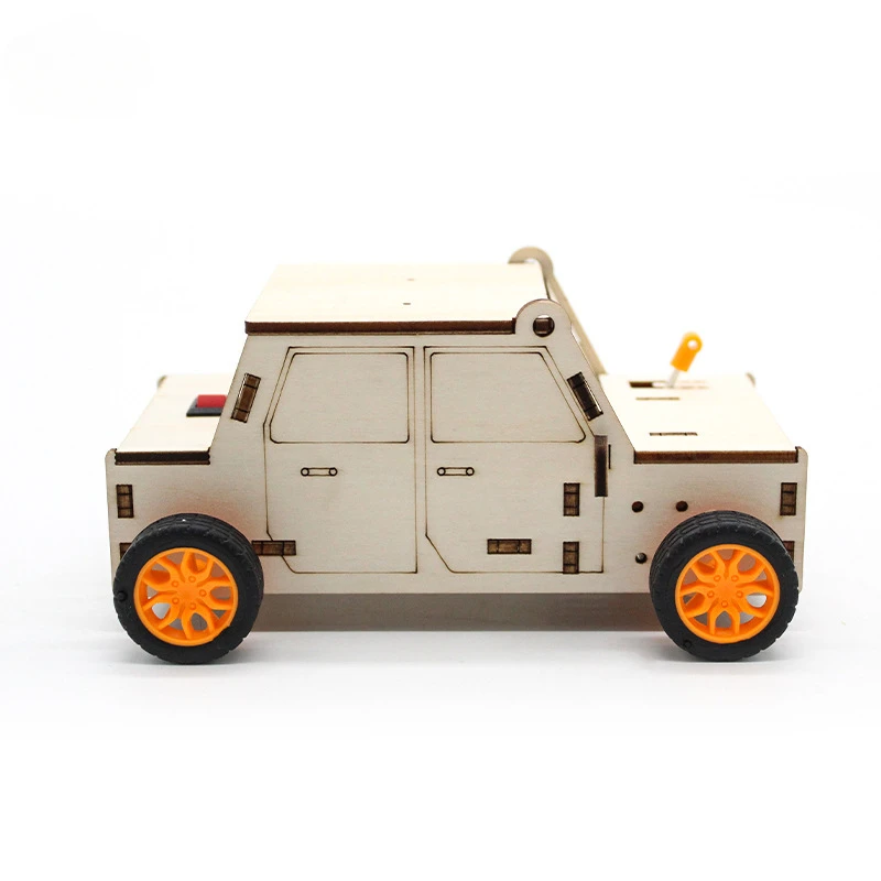 Gear Shift Car No.2 DIY Variable Speed Four-wheel Drive Car Technology Small Production Science Experiment Toy