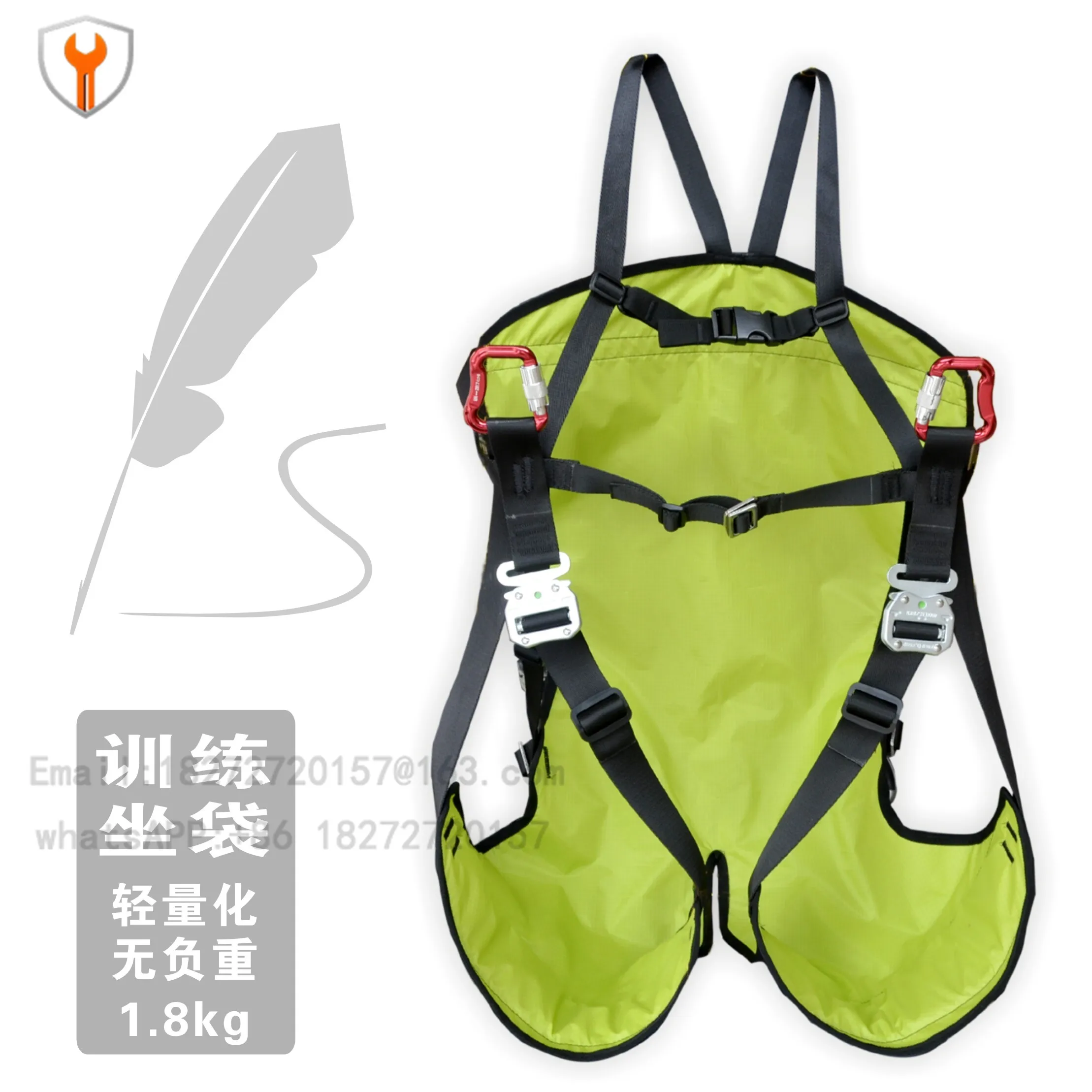 Paragliding Training Sitting Bag Ground Bucket Sliding Split Leg Ultra Light Anti-Flip Nano Backpack Bikini
