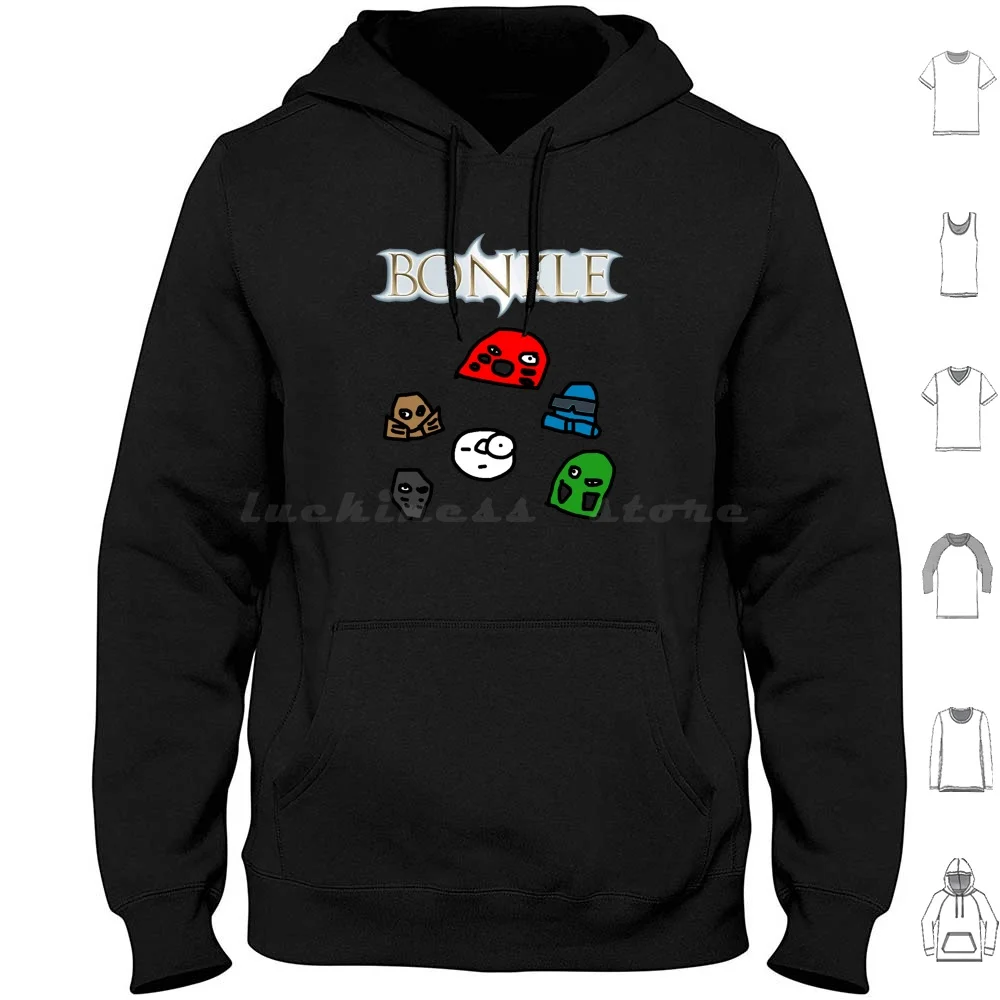 Bonkle Shirt W Original Artwork Hoodies Long Sleeve Bionicle Meme Funny Hero Factory Funny Meme Original