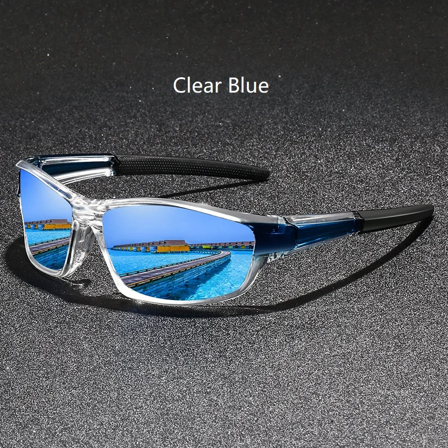 Modische Vintage-Schutzbrille mit Klarem Rahmen für Autofahren, Angeln, Sport, Laufen und Bergsteigen für Männer und Frauen – Detail 6