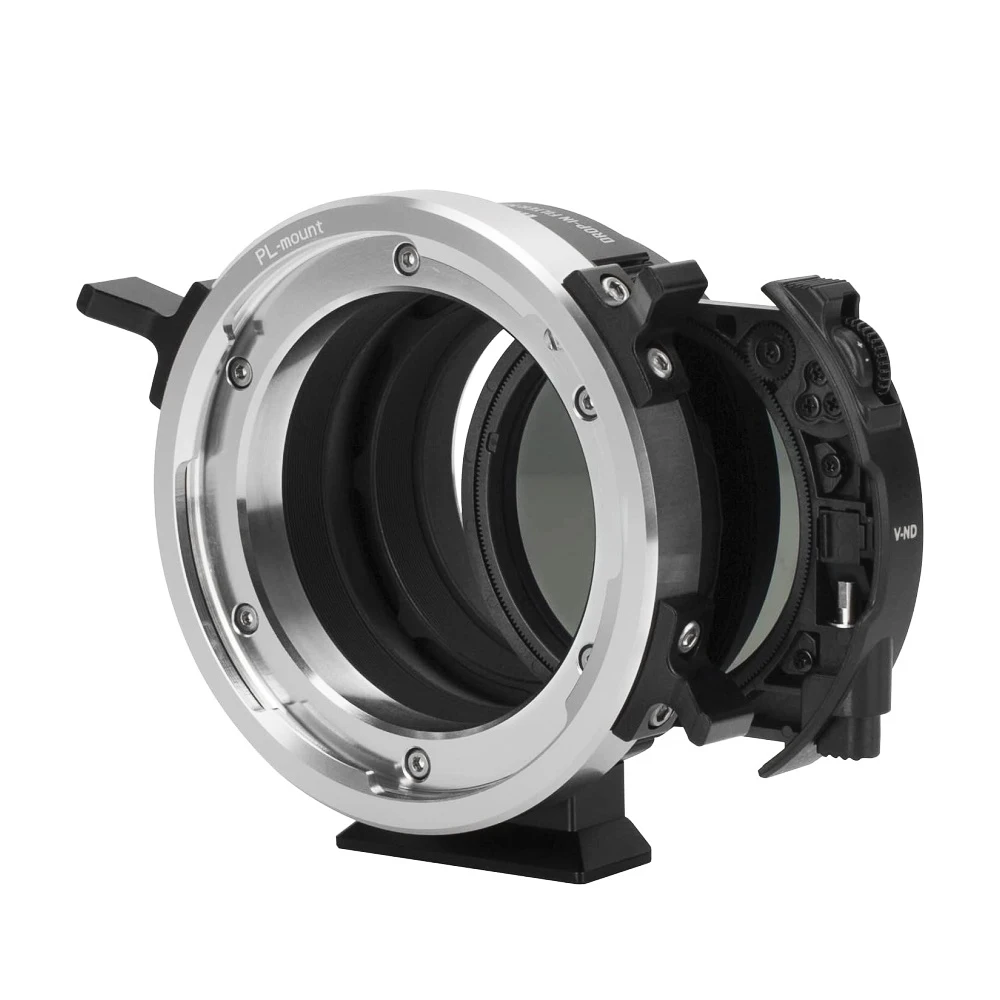 Meike MK-PLTL-C Manual Lens Adapter Ring with Drop-in VND Filter for ARRI PL Mount Cine Lens to L-Mount Camera Panasonic S1 S1R