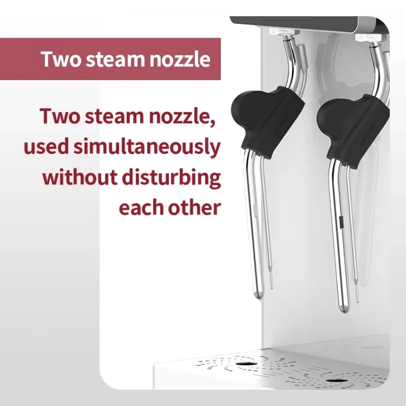 Quick Boiler Coffee Foam Maker Commercial Fully-Automatic Steam Milk Frother Fast Heating Milk Steamer Machine