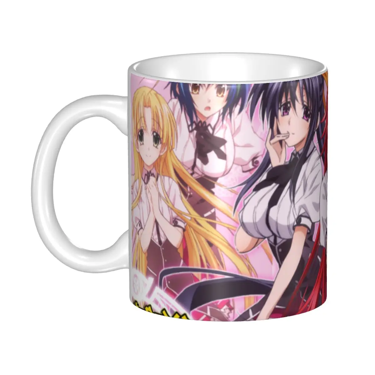 كوب قهوة مخصص لفتاة المدرسة الثانوية رياس جريموري كوب شاي حليب من السيراميك بنفسك #4