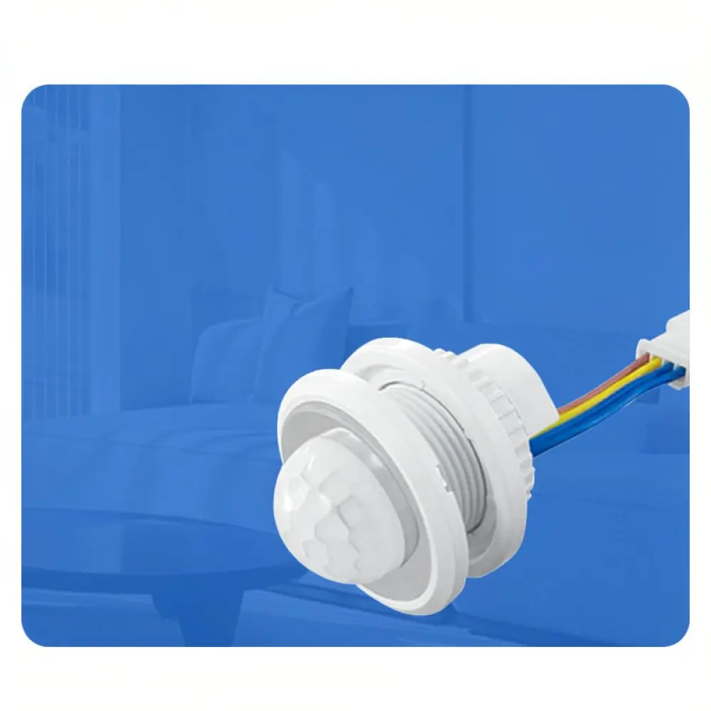 Automatic Motion Sensor Switch Adjustable Infrared Induction Detector Ceiling Recessed For Corridor Home Led Lighting