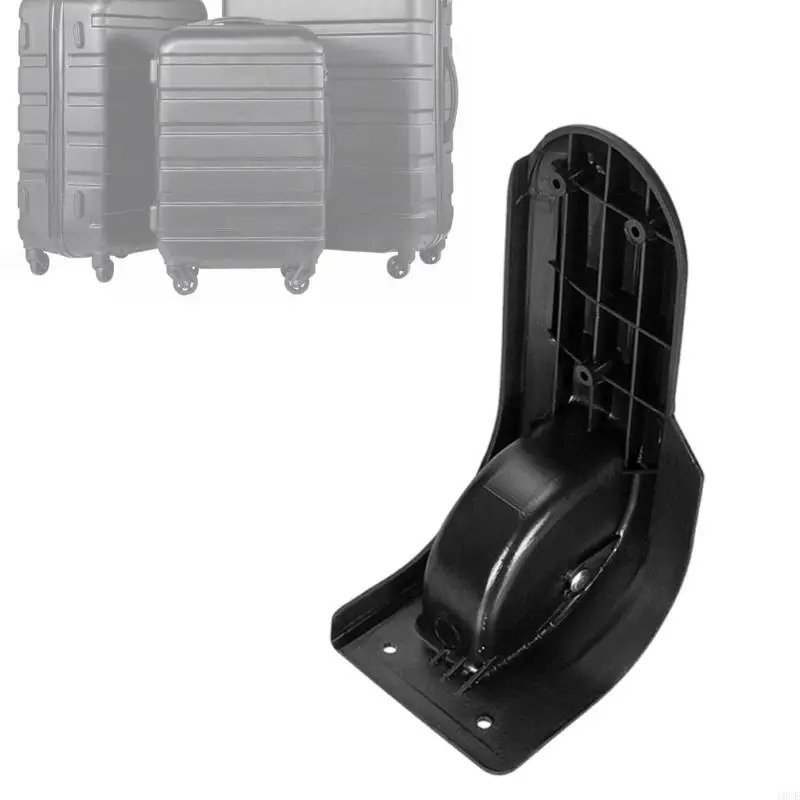 1 Pair Luggages Suitcase Swivels Castors Replacement PVC Travel Luggages Easy to Install
