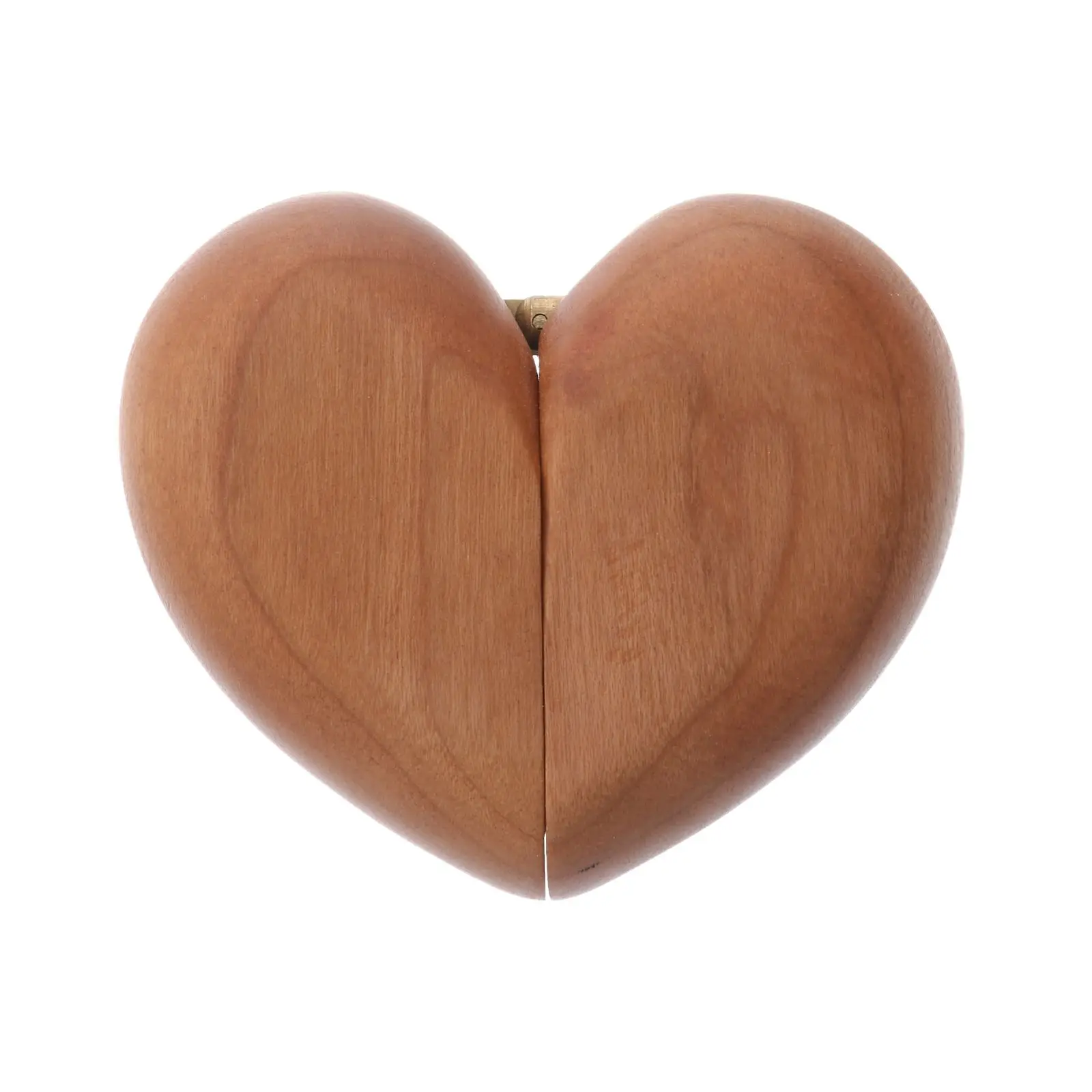 Proposal Ring Box Heart Shaped Wooden Case Wedding Rings Storage Jewelry Display Maple Scratch Proof Sturdy Quality Accessories