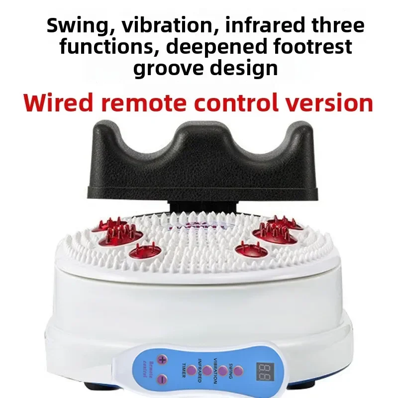 Multifunctional Aerobic Rocking Machine Shake Foot Fitness Machine Leg Foot Massager Lumbar Spine Twist Waist