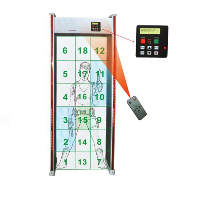 Portable Walk Through Metal Detector Gate