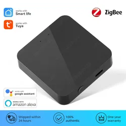 Tuya ZigBee 3,0 Hub de enlace inalámbrico puente de casa inteligente Control remoto de vida inteligente protocolo ZigBee funciona con Alexa Google Home