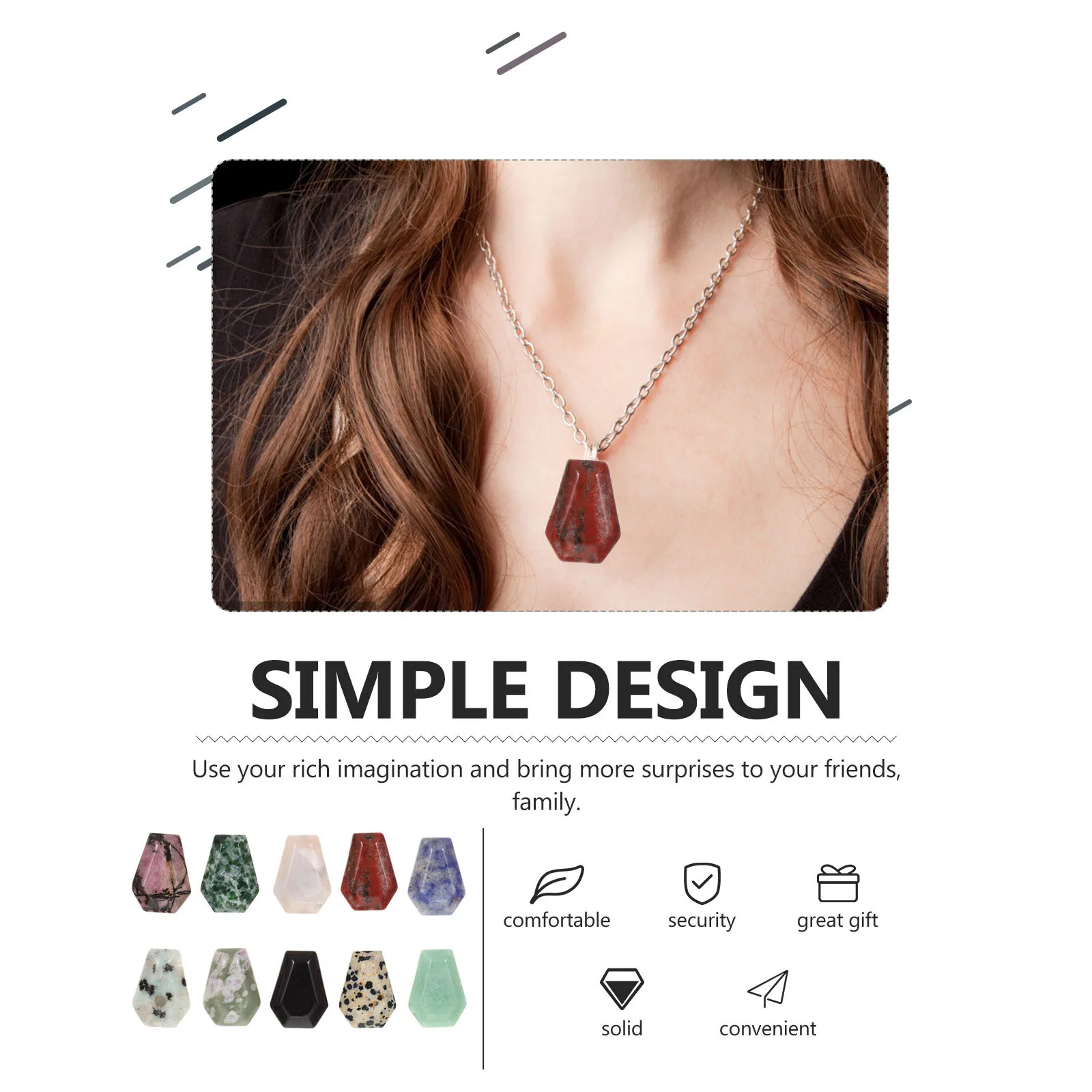 

10Pcs Coffin DIY Charms Premium Gemstone Jewelry Making Materials Halloween Necklace Pendant Bracelet Earring Accessories