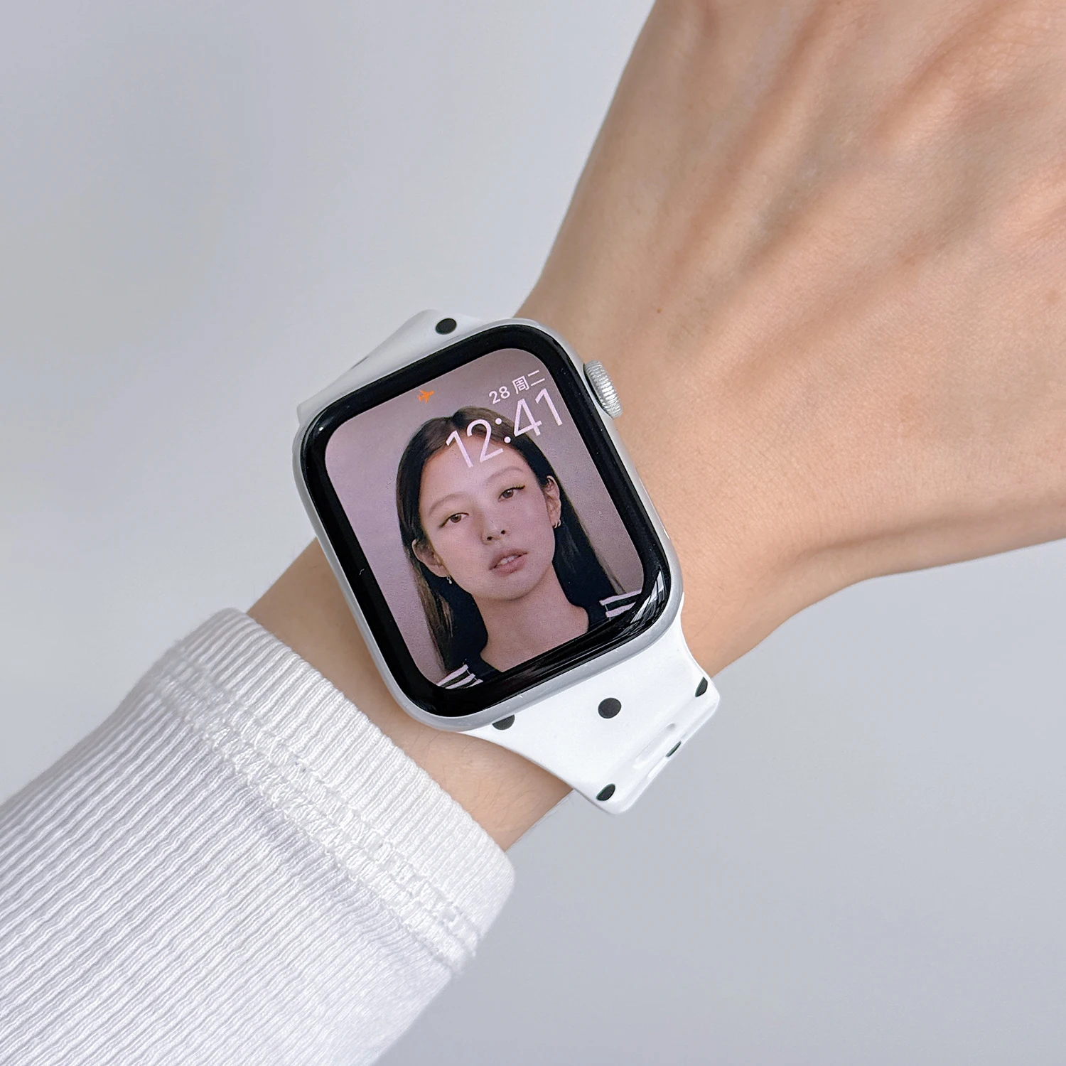 สายซิลิโคนแบบไม่สมมาตรสำหรับสา - Apple Smartwatch Accessories บทวิจารณ์และราคา