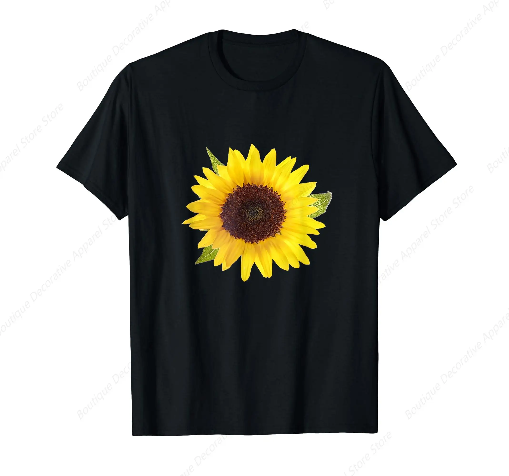 Sunflower Floral Flower Love Positivity Summer Gardener T-Shirt