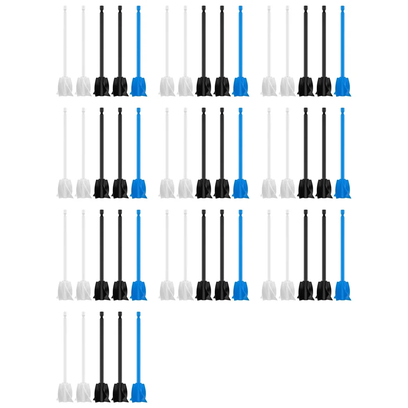 

AB11-Mixer Attachment Drill For Resin, Pack Of 50 Epoxy Resin Mixer Resin Mixer Attachment,Spiral Stirrer For Mixing Paint