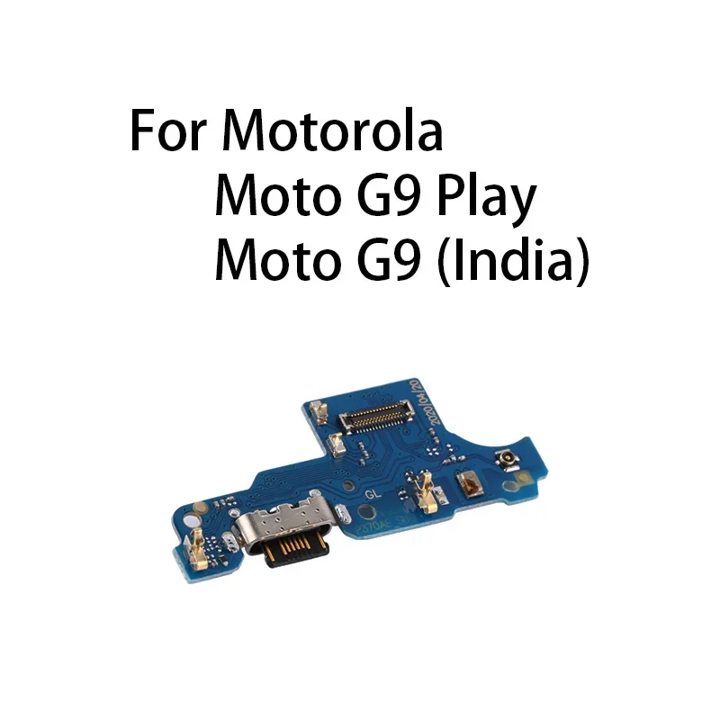 

USB Charge Port Jack Dock Connector Charging Board For Motorola Moto G9 Play / MotoG9 (India)