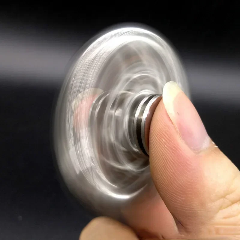 Stainless Steel EDC Adult Fidget Toys Hand Spinner Steel Ball Ferris Wheel 2 Fingertip Five Bead Finger Gyro 686 Silent bearing