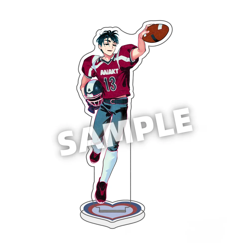 Anime ALIEN STAGE IVAN TILL LUKA SUA MIZI Geschenkspielzeug Acryl-Standmodell Actionfigur Ornament Zubehör Modell Desktop-Schlüsselanhänger