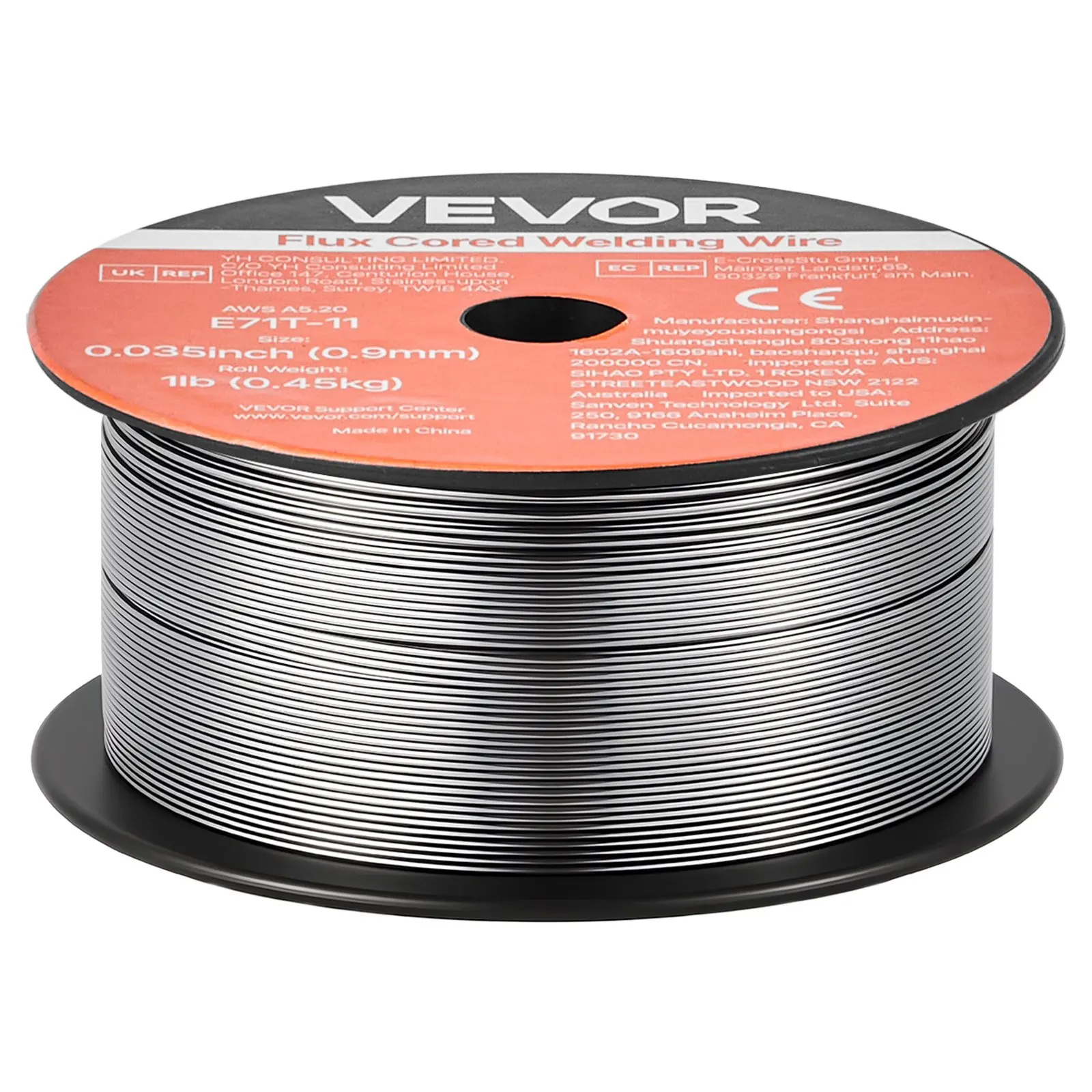 

Сварочная проволока Flux Core MIG, E71T-11, 0,035 дюйма, 1 фунт, без газа, для сварки низкоуглеродистой стали, с низким уровнем разбрызгивания, для дуговой сварки в любых положениях