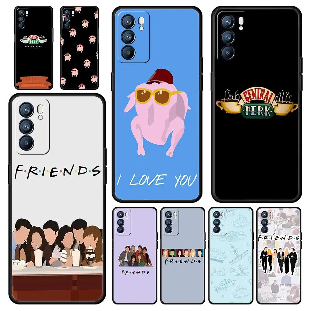 

Case For Oppo A54 A53 A52 A9 A15 A95 A17 A16 A76 A74 A57 Find X6 X5 Reno8 Reno7 Reno6 Pro 5G Cover Perk Coffee friends tv show