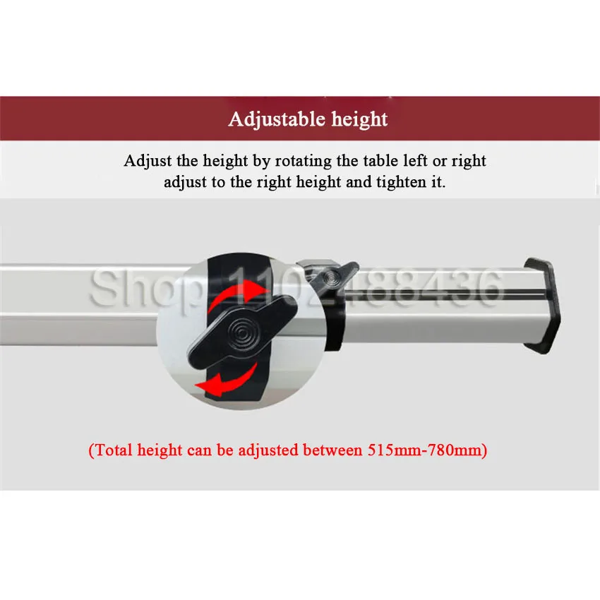 

Aluminum Alloy Table Leg RV Detachable Adjustable Folding Table Leg RV Exterior Camper RV Accessories